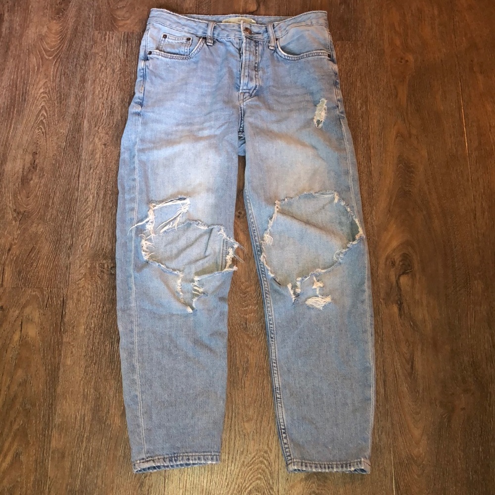 topshop Hayden jeans distressed